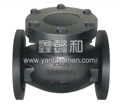 H44T-35 250磅级法兰连接旋启式止回阀